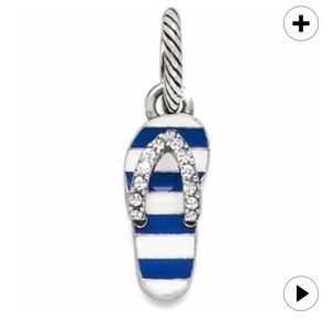 NWT Brighton Collectibles Flip Flop charm